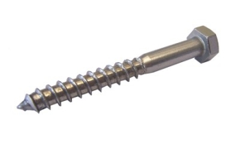 Edelstahl-Sechskantschraube 8 x 60 mm, V2A